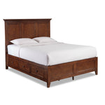 San Mateo 3-Piece King Storage Bed - Tuscan