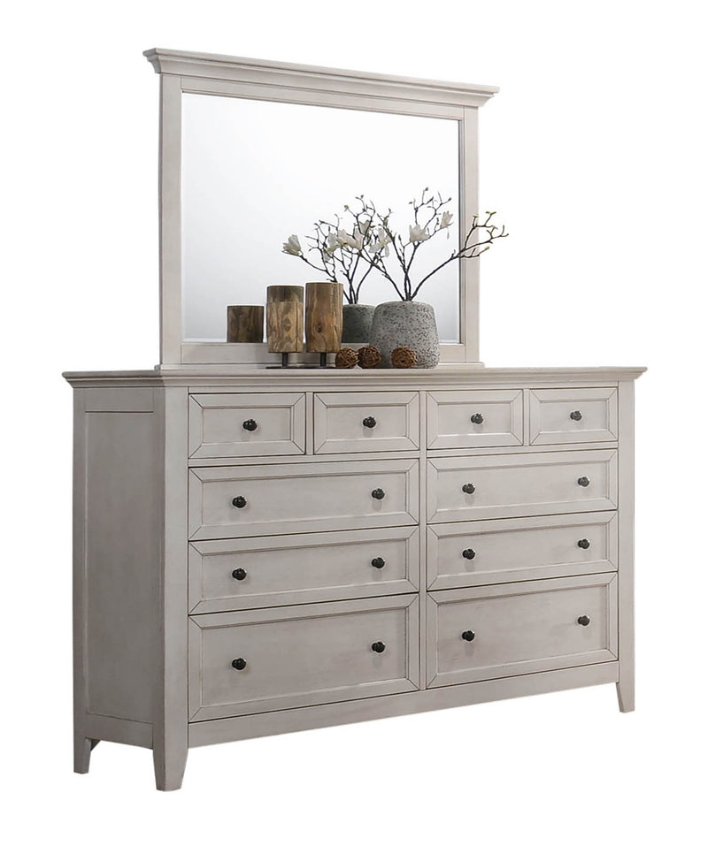 Leons clearance white dresser