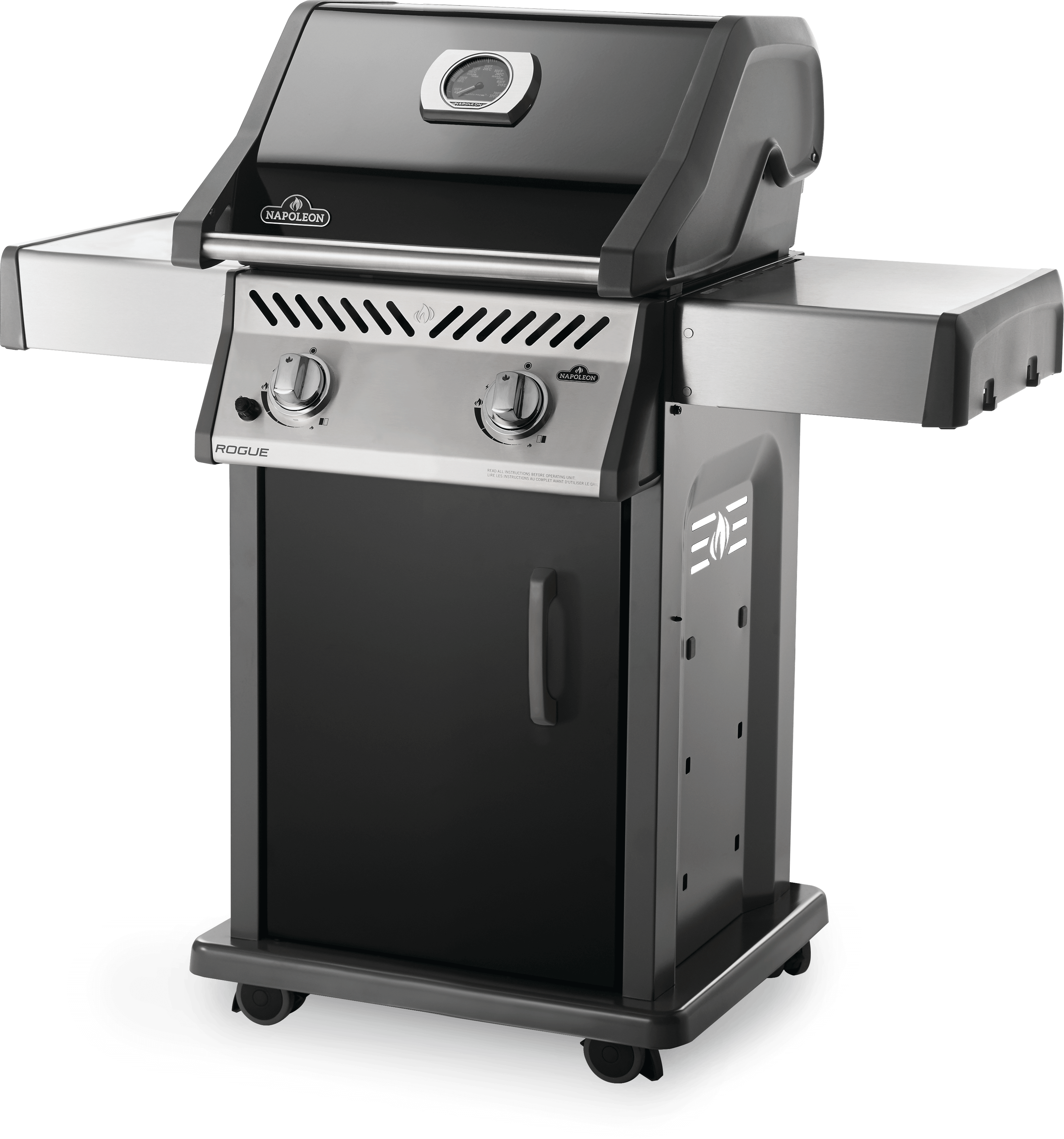 Napoleon Rogue 365 Black Propane Gas Grill Barbecue - R365PK