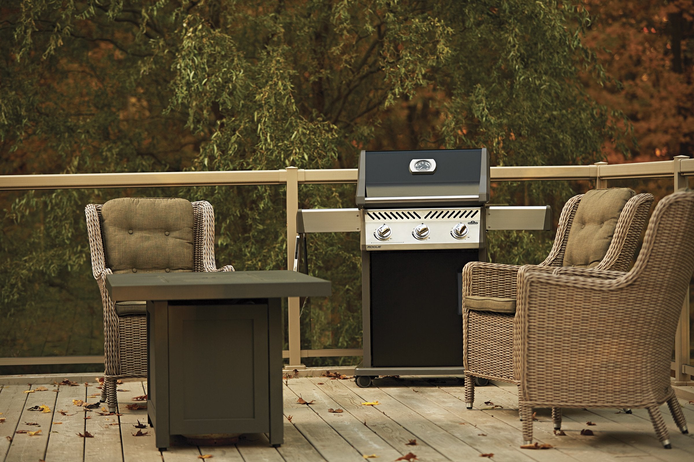 Napoleon Rogue 425 Black Natural Gas Grill Barbecue - R425NK