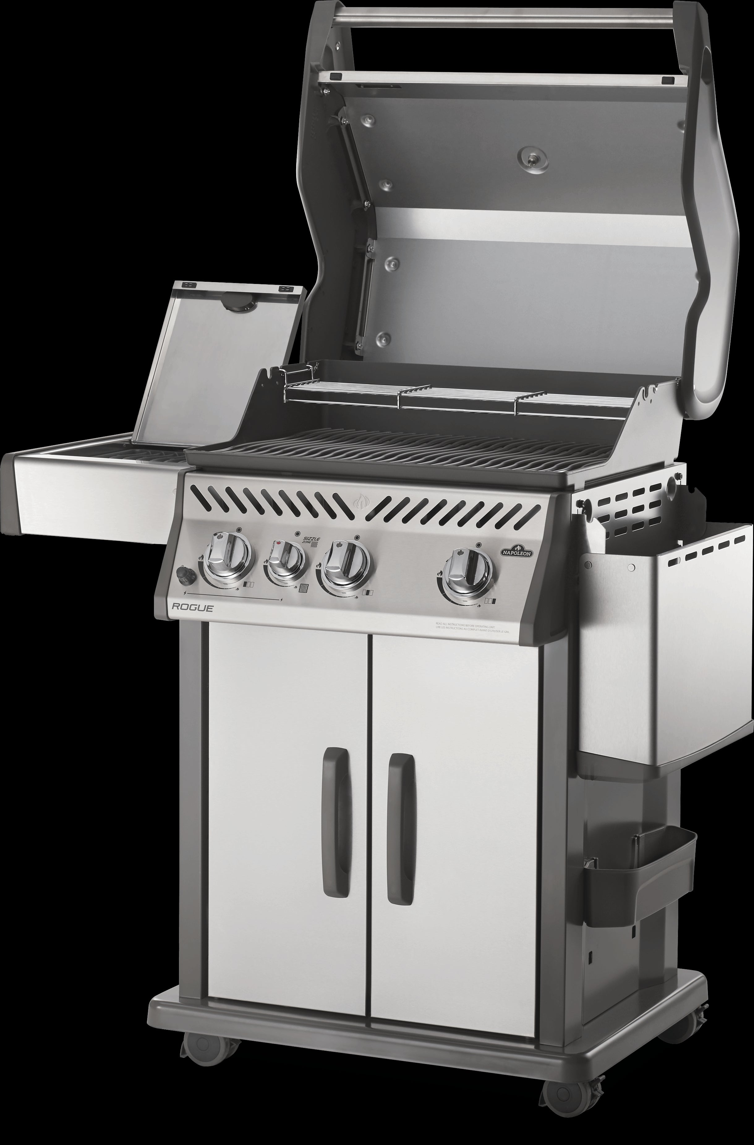 Napoleon Rogue 425 SIB Stainless Steel Propane Gas Grill Barbecue - R425SIBPSS