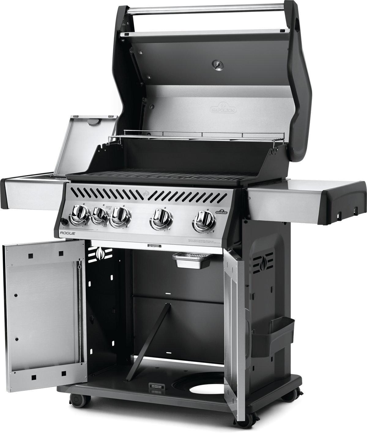 Napoleon Rogue 525 SIB Stainless Steel Propane Gas Grill Barbecue - R525SIBPSS