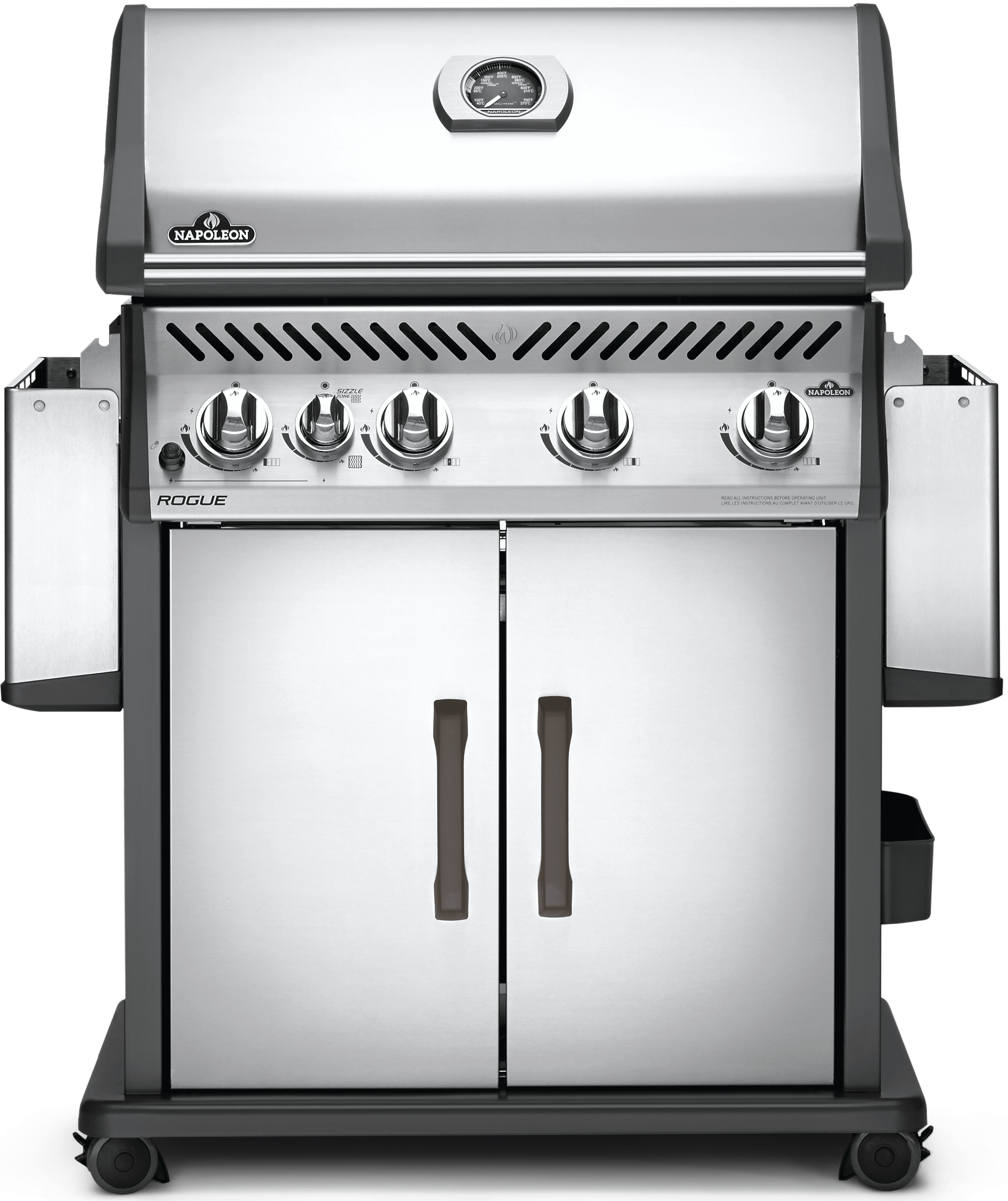 Napoleon Rogue 525 SIB Stainless Steel Propane Gas Grill Barbecue - R525SIBPSS