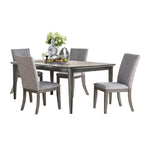 Roux 5-Piece Dining Set - Grey