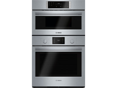 Bosch Stainless Steel 500 Series 30-Inch Built-In Microwave Combination Wall Oven (4.6 Cu.Ft) - HBL57M52UC