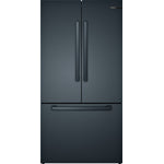 Bosch 800 Series 36" 20.8 Cu. Ft. Black Stainless Steel Counter-Depth French Door Refrigerator - B36CT80SNB
