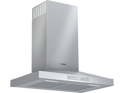 Bosch Stainless Steel 500 Series 30-Inch 600 CFM Smart Built-In Pyramid Wall Mounted Range Hood - HCP50652UC