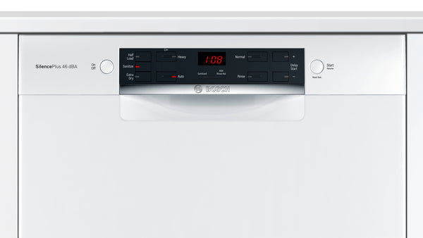 Bosch 300 Series 24" White Dishwasher - SHEM53Z22C