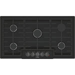 Bosch Black Stainless Steel 800 Series 36-Inch Gas Cooktop - NGM8646UC