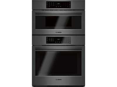 Bosch Black Stainless Steel 30" Combination Oven w/ Speed Oven - HBL8743UC