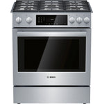 Bosch 30" Stainless Steel Full Gas Slide-In Range - HGI8056UC