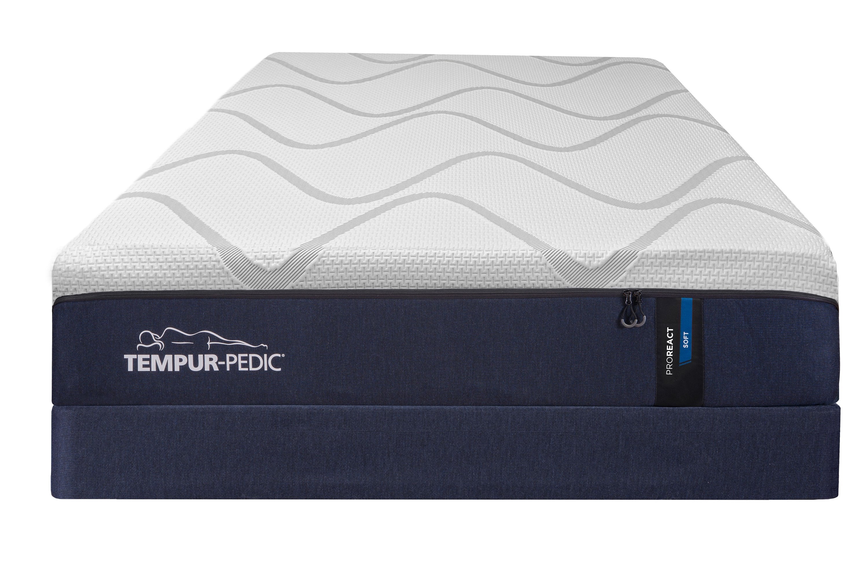 Tempur-Pedic Pro-React Plush Queen Mattress and Boxspring Set