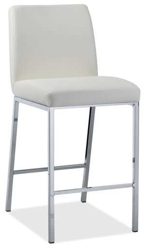 Lamar Counter Height Stool - White