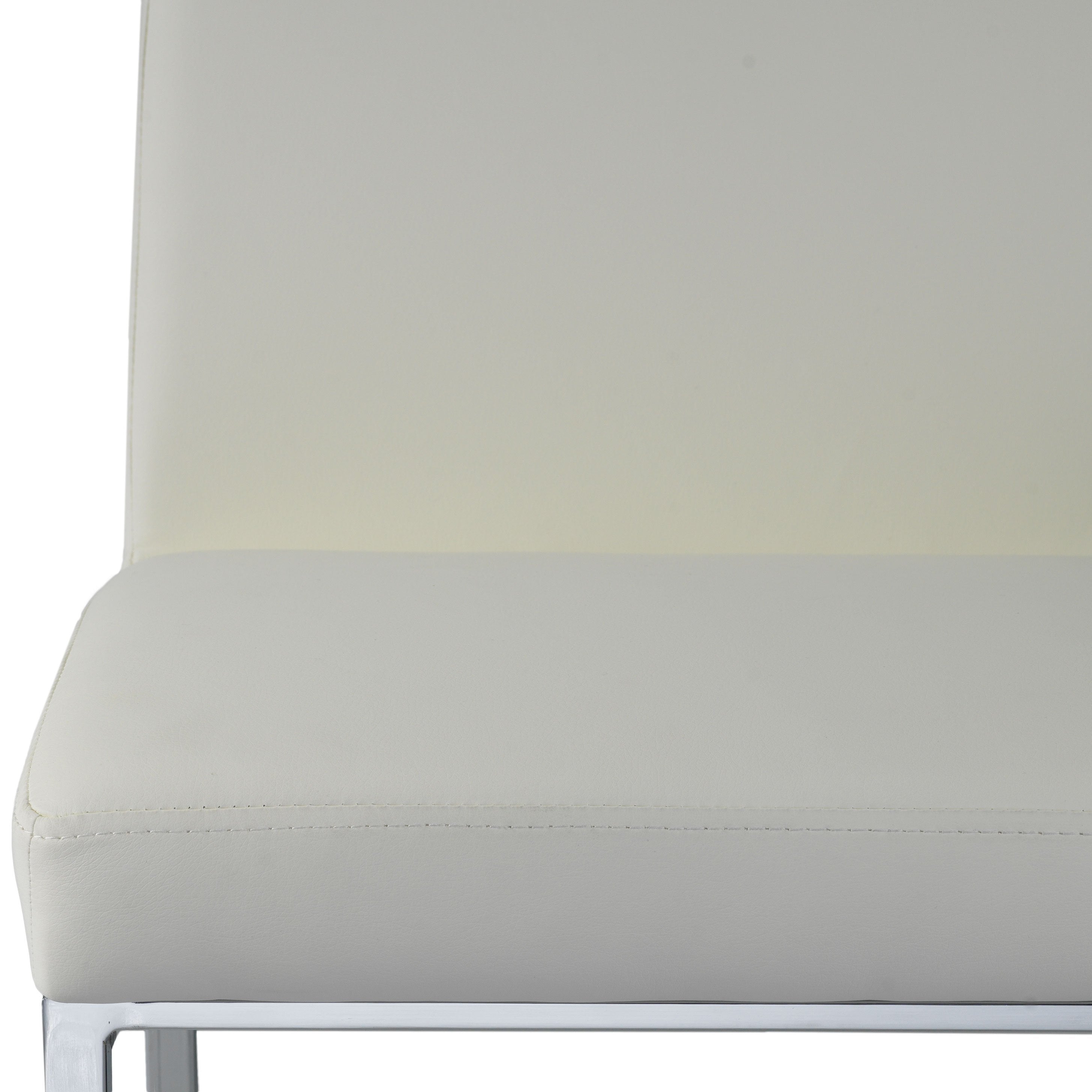 Lamar Counter Height Stool - White