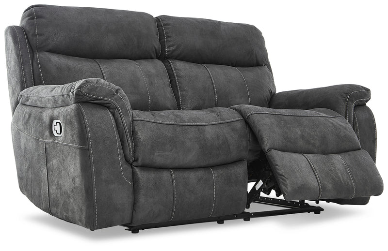 Morrow II Reclining Loveseat Grey Leon s