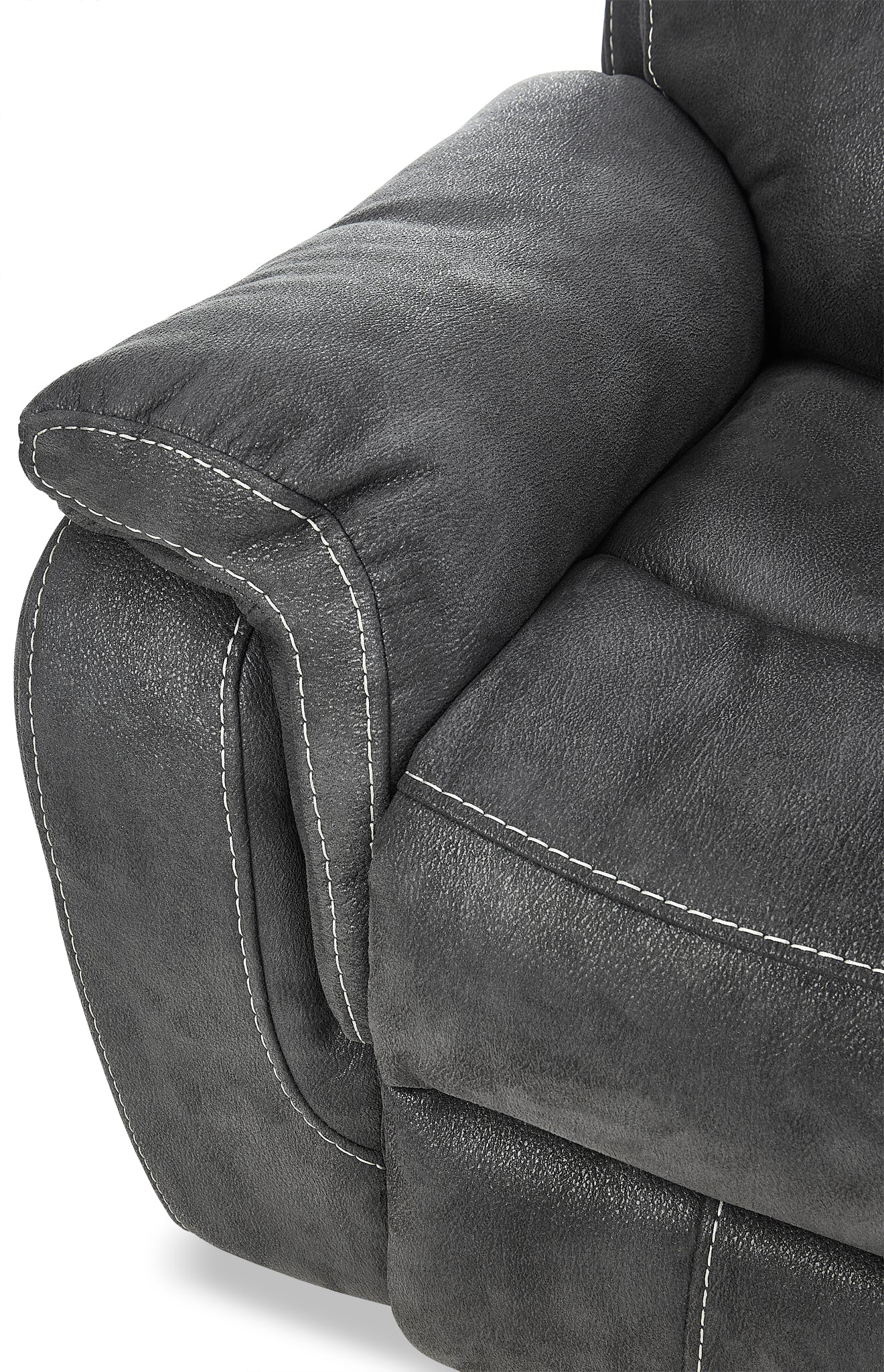 Morrow II Reclining Loveseat - Grey