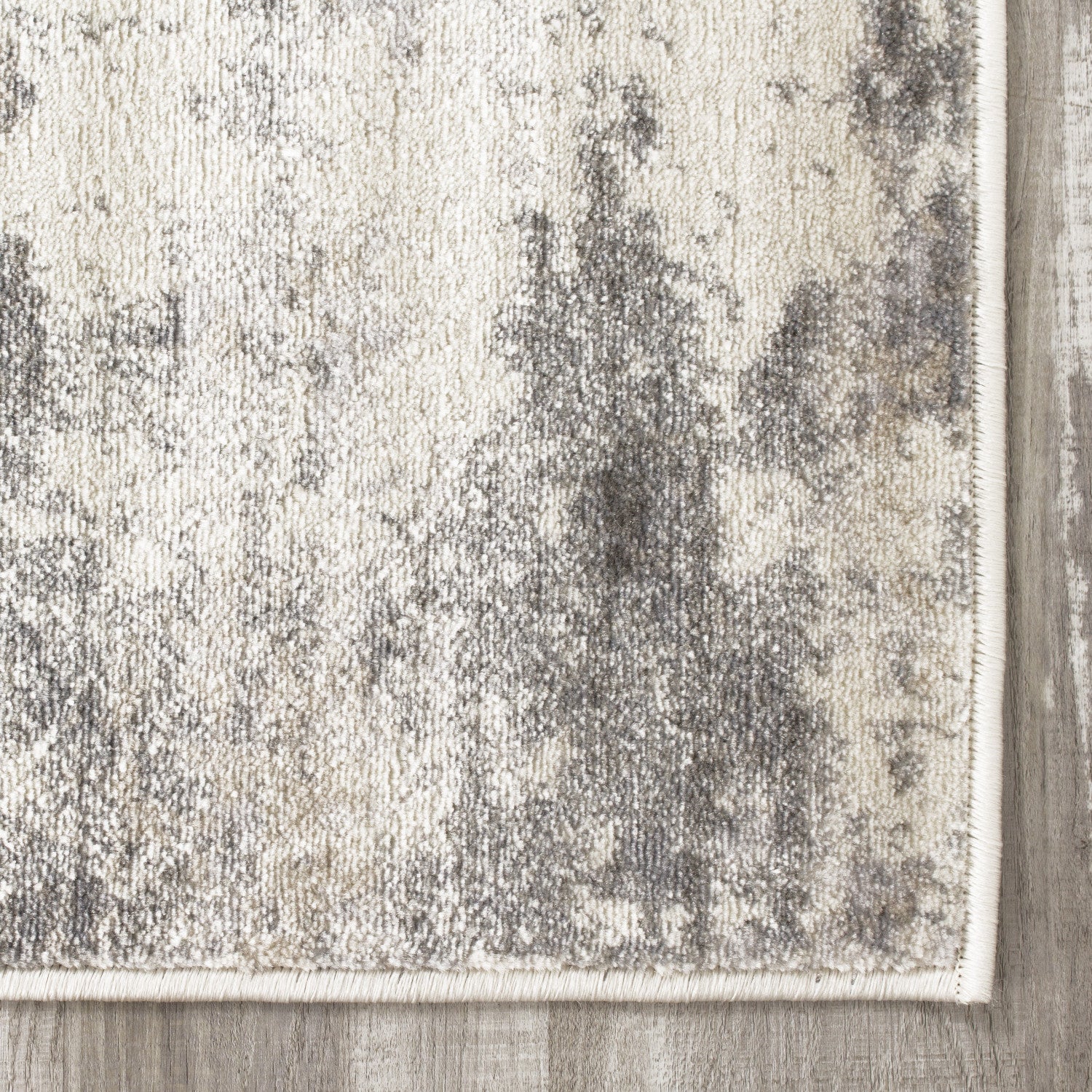 Adele 1'11" X 3'7" Faded Storm Rug - Cream Grey Area Rug