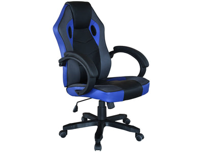 Carter Office Chair - Blue and Black