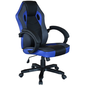 Carter Office Chair - Blue and Black