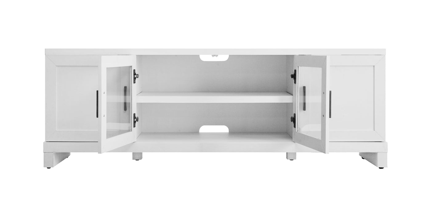 Brayden 65" TV Stand - White