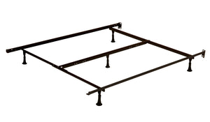 Standard 5-Leg Twin/Full/Queen Bed Frame on Glides