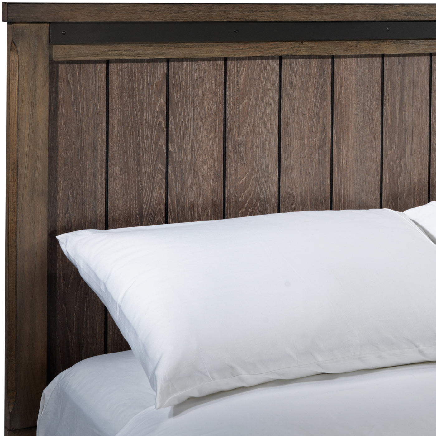 Rossco 3-Piece Queen Storage Bed - Rustic Oak