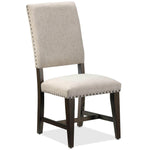 Flanigan Dining Chair - Beige and Espresso