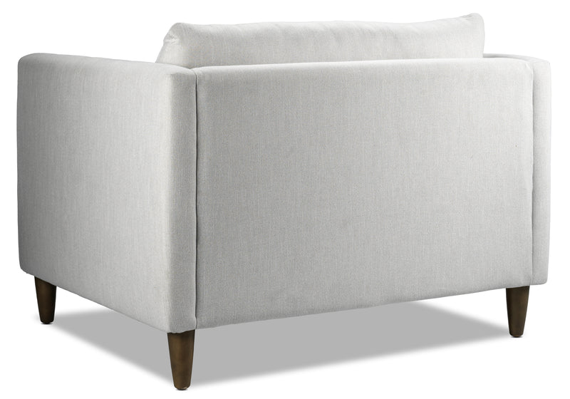 Amelia Chair and a Half Light Grey Leon's