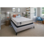 Sealy Shimmery Cushion Firm Twin Mattress and Boxspring Set
