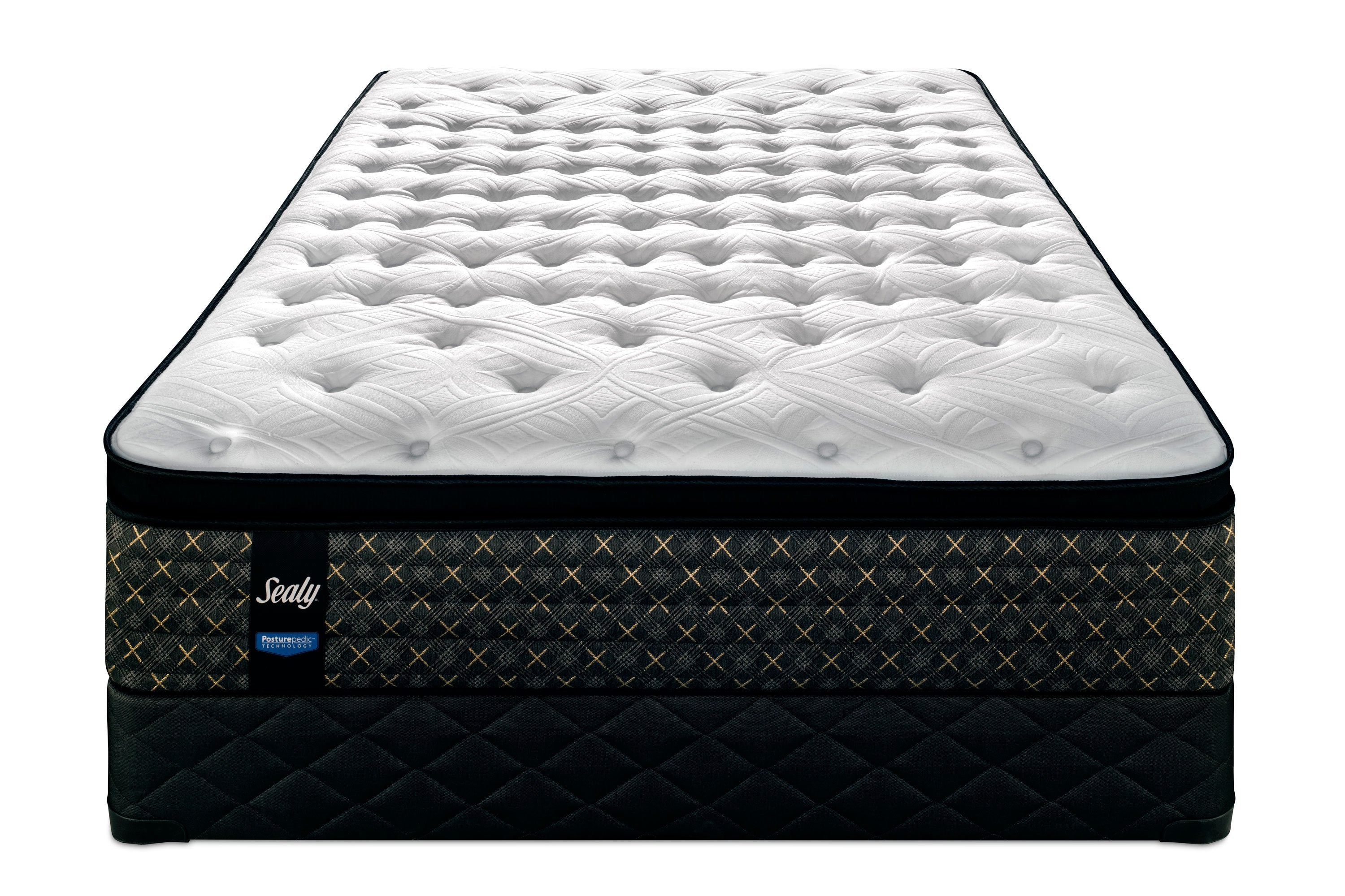 Sealy 24K Plush Full Mattress and Boxspring Set