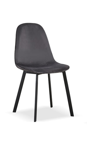 Kingston Dining Chair - Grey, Black