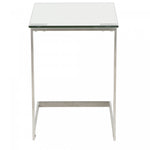 Zenn 15.75" Accent Table - Stainless Steel