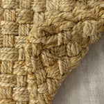 Jute 5'3" X 7'7" Basketweave Rug - Beige Area Rug