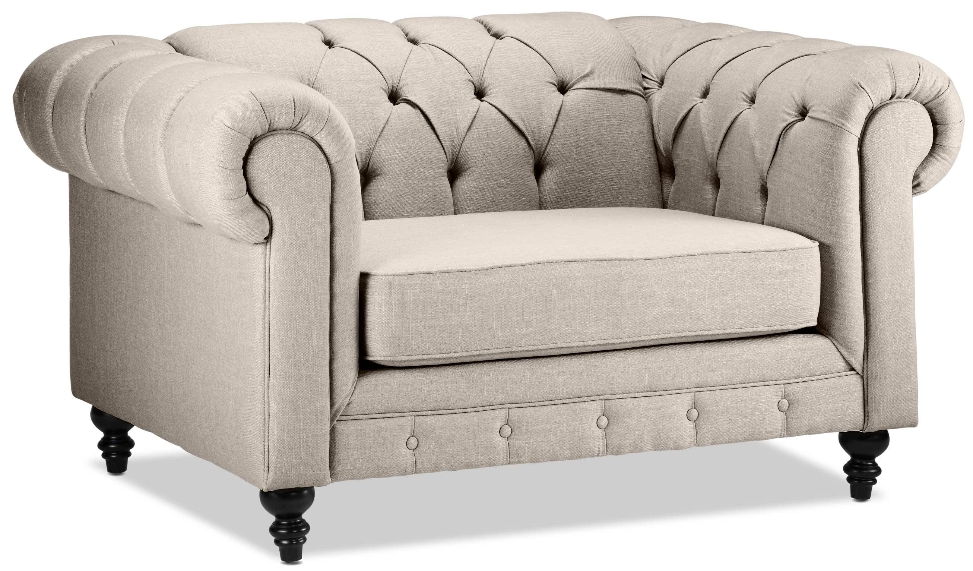 Derbyshire Sofa and Chair and a Half Set - Taupe
