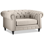 Derbyshire Chair and a Half - Taupe