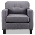 Merlin Sofa, Loveseat and Chair Set - Grey