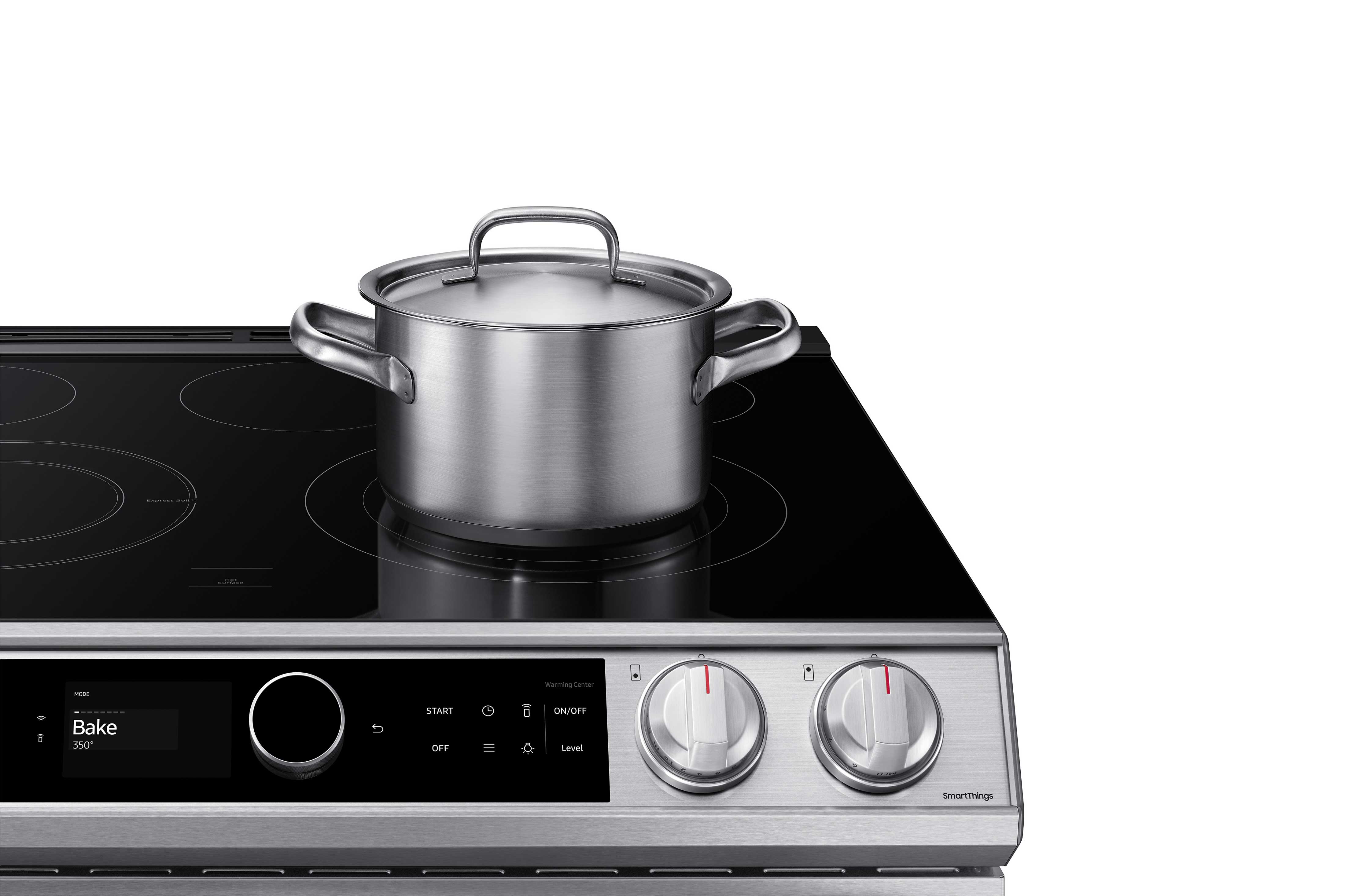 Samsung Stainless Steel Electric Range with True Convection and Air Fry (6.3 Cu.Ft) - NE63T8711SS/AC