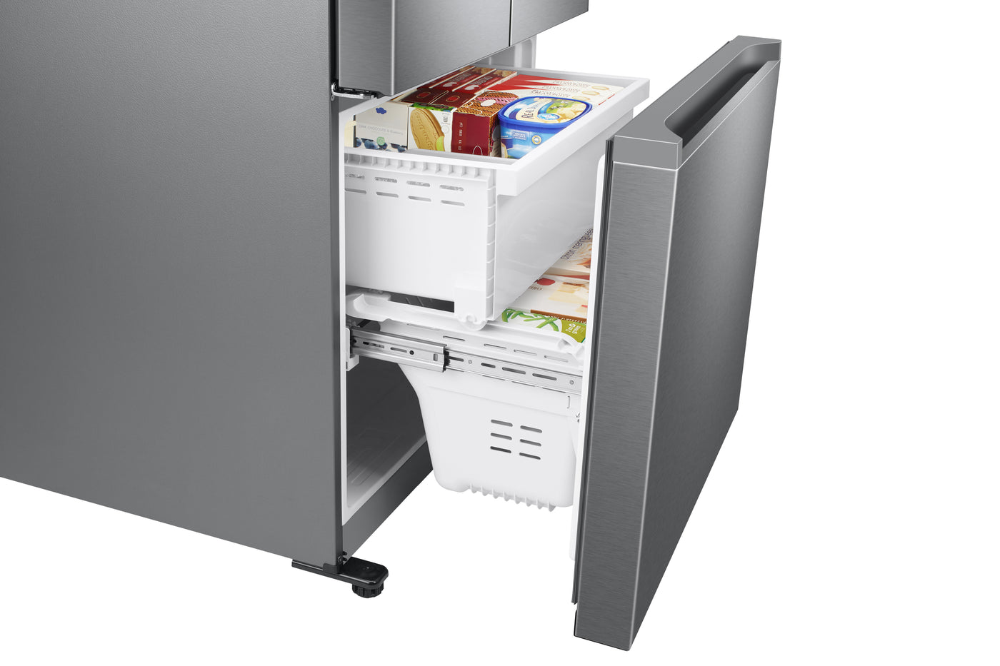 Samsung 33" 17.5 Cu. Ft. Stainless Steel Counter-Depth French Door Refrigerator - RF18A5101SR/AA