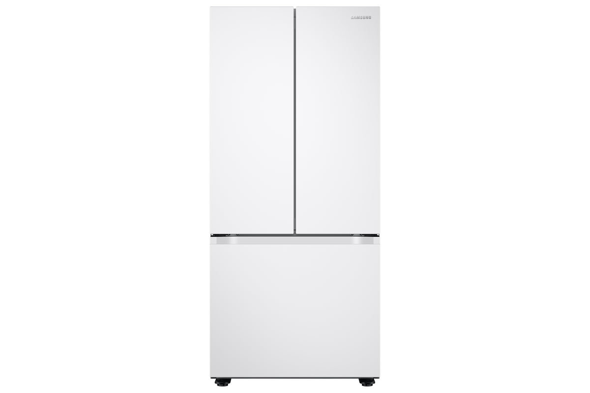 Samsung Smooth White French Door Refrigerator (22.1 cu.ft.) - RF22A4111WW/AA