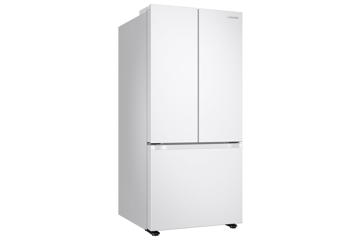 Samsung Smooth White French Door Refrigerator (22.1 cu.ft.) - RF22A4111WW/AA