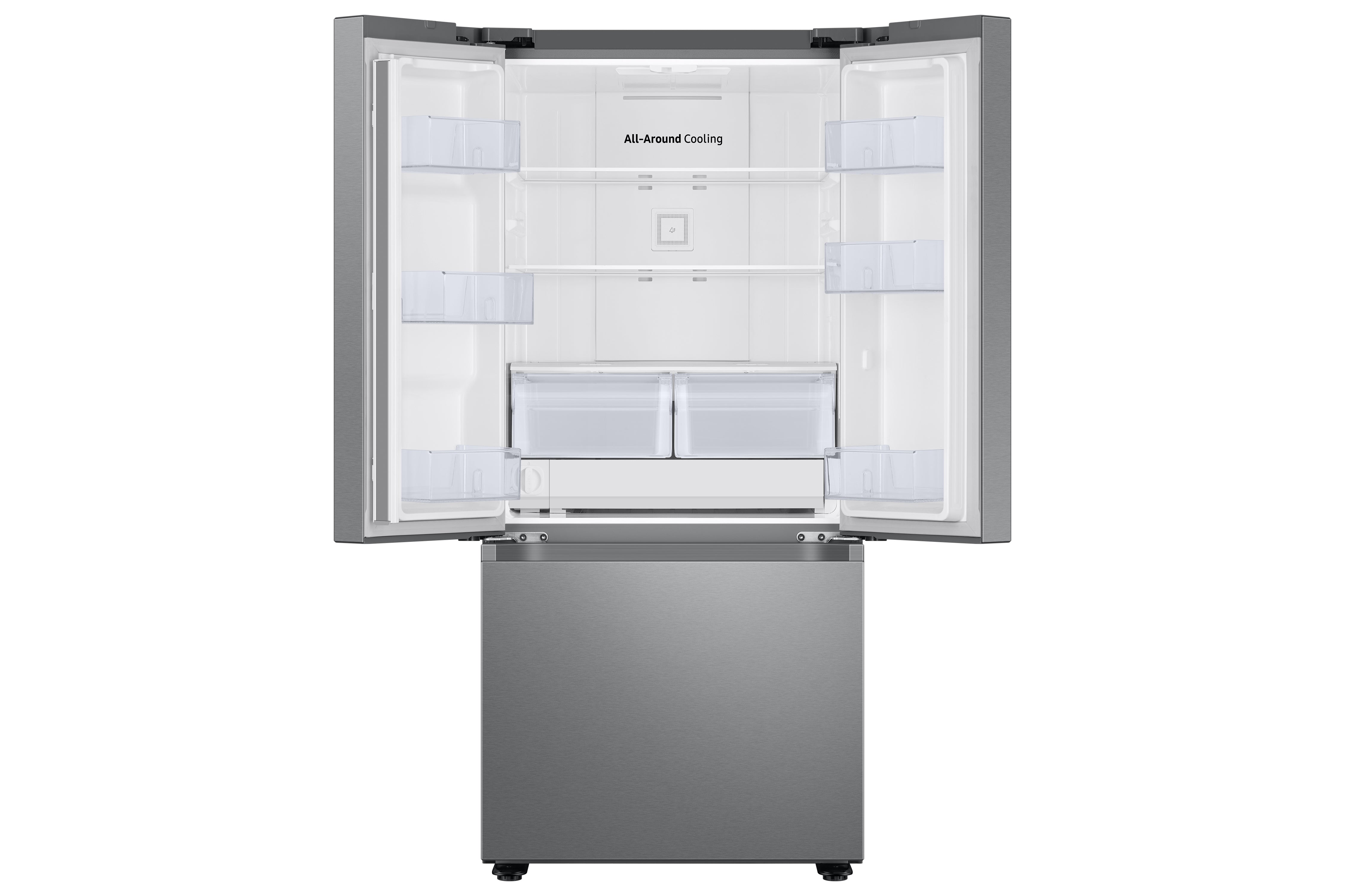 Samsung 30" 22.1 Cu. Ft. Stainless Steel French Door Refrigerator with External Water Dispenser - RF22A4221SR/AA
