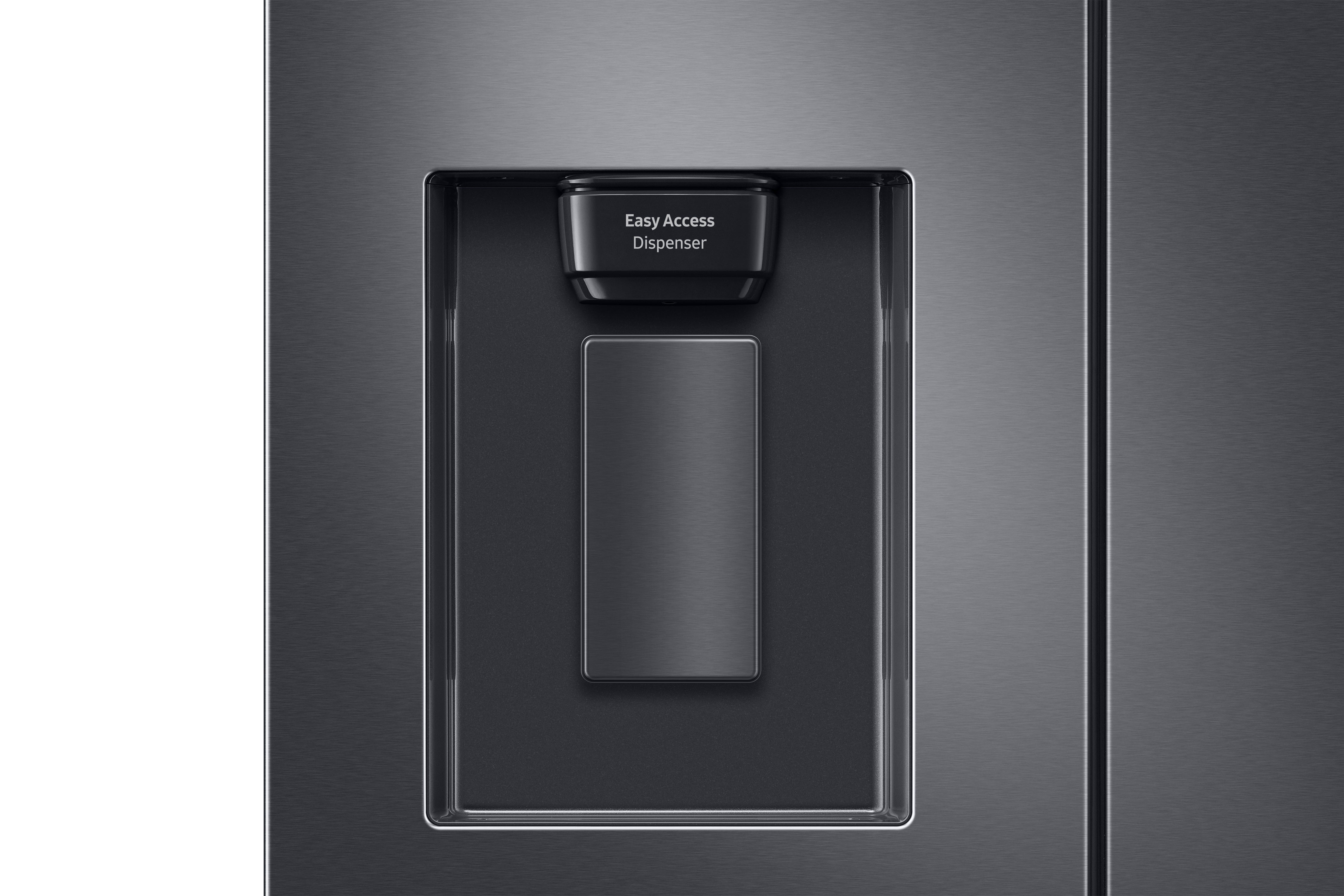 Samsung Black Stainless French Door Refrigerator with External Water Dispener (22.1 cu.ft.) - RF22A4221SG/AA