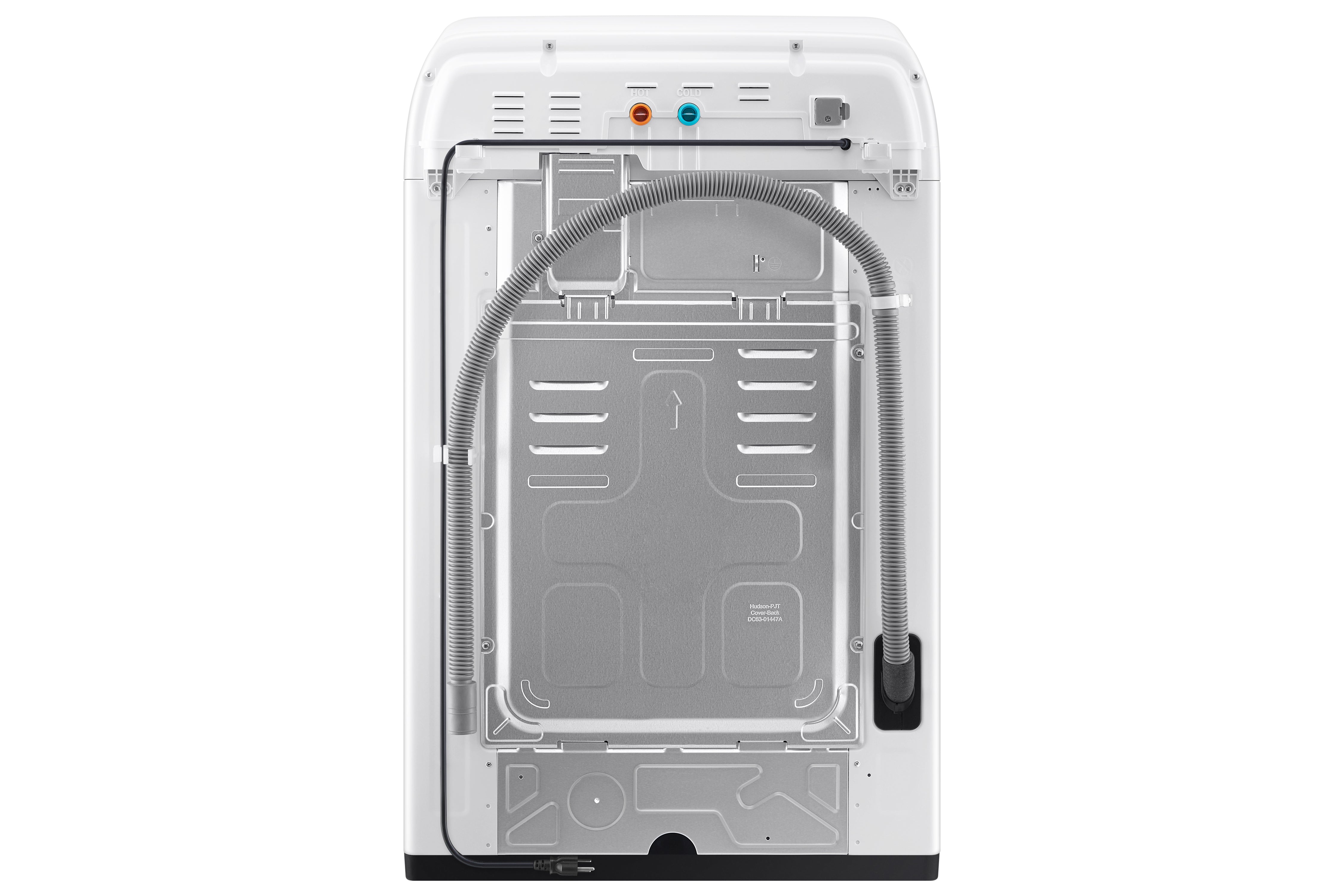 Samsung White Top Load Washer with ActiveWave Agitator (5.0 Cu.Ft) - WA44A3205AW/A4