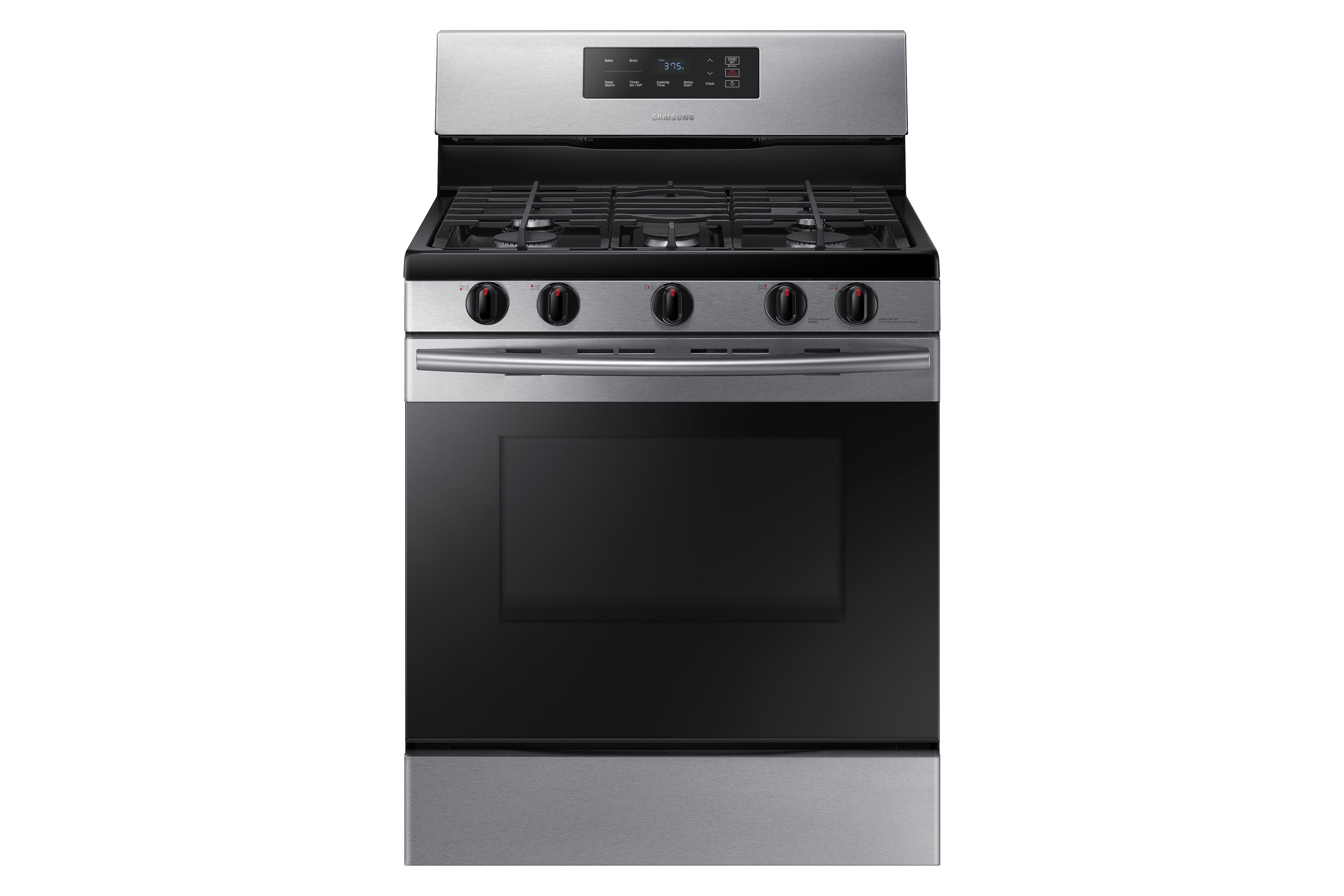 Samsung Stainless Steel Freestanding Gas Range (5.8 cu.ft.) - NX58M3310SS/AC