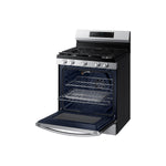 Samsung Stainless Steel Gas Fan Convection Range with Wi-Fi and Air Fry (6.0 Cu.Ft) - NX60A6511SS/AA