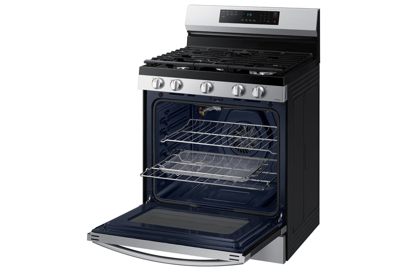 Samsung Stainless Steel Gas Fan Convection Range with WiFi and Air Fry