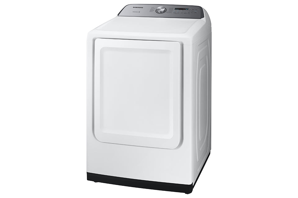 Samsung White Electric Dryer with Sensor Dry (7.4 Cu.Ft) - DVE50T5205W/AC