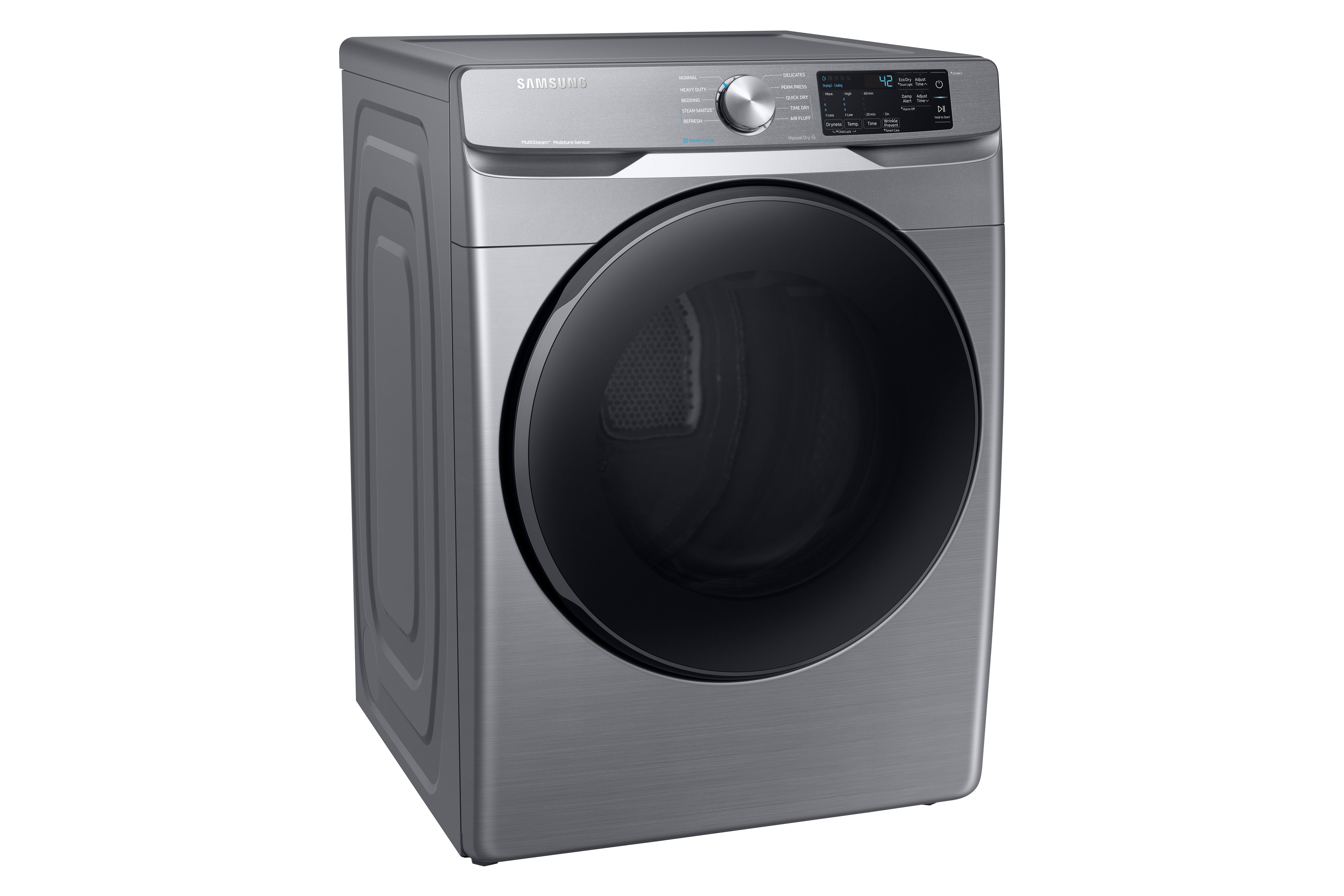 Samsung Stainless Platinum Steam Front Load Gas Dryer (7.5 Cu. Ft.) - DVG45T6100P/AC