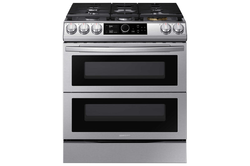 Samsung Stainless Steel Dual Fuel Range with True Convection and Air