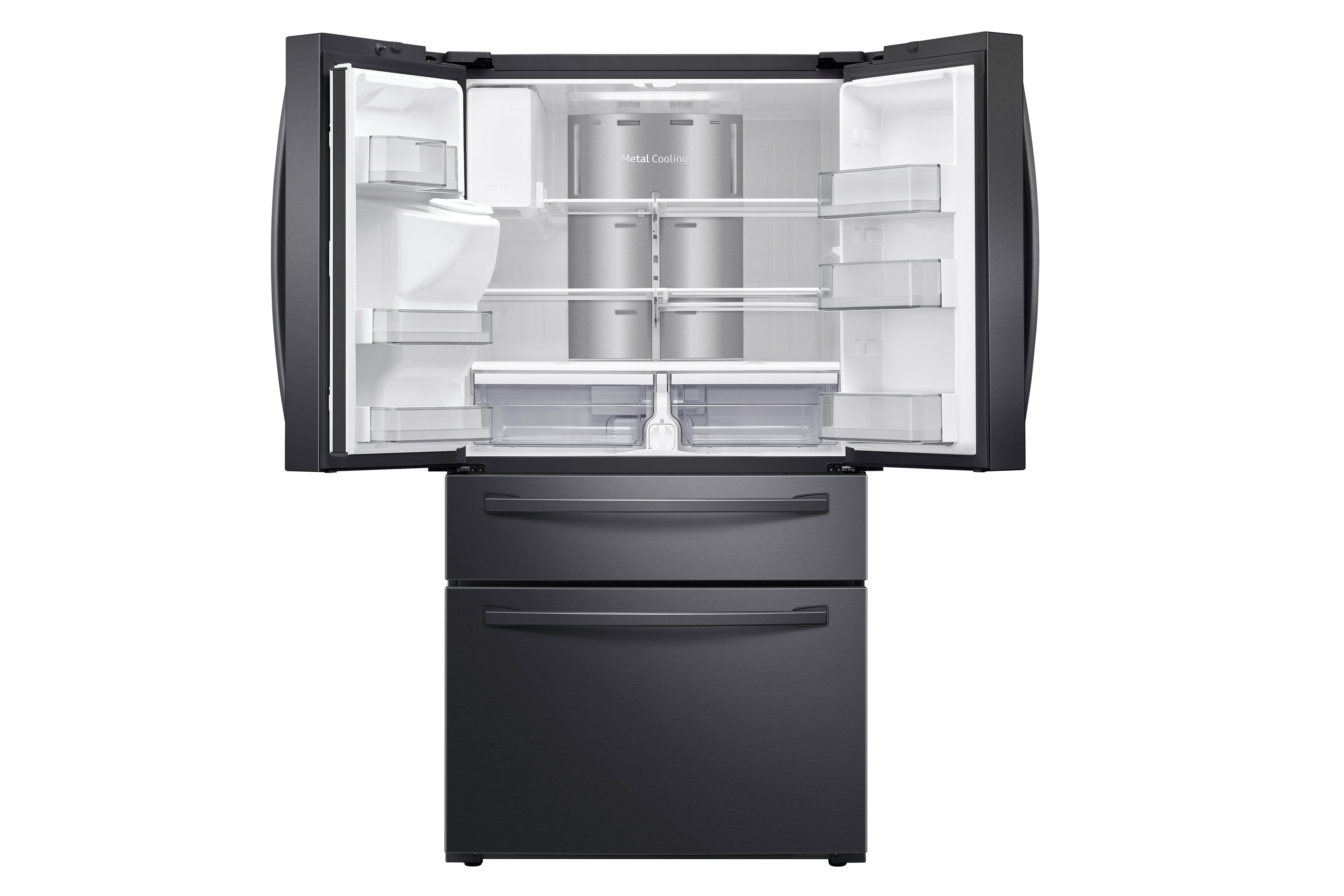 Samsung Black Stainless Steel French Door Refrigerator (27.7 Cu. Ft.) - RF28R7551SG/AC